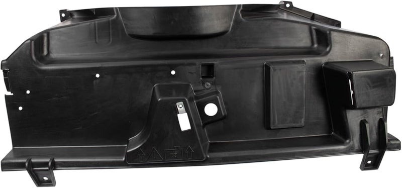 TRQ Upper Radiator Fan Shroud Compatible with 2006-2008 Chevrolet Express 2500 Express 3500 GMC Savana 2500 Savana 3500 GM3110173 - Image 2